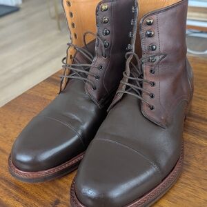 Beckett Simonon Dark Brown Leather Boots